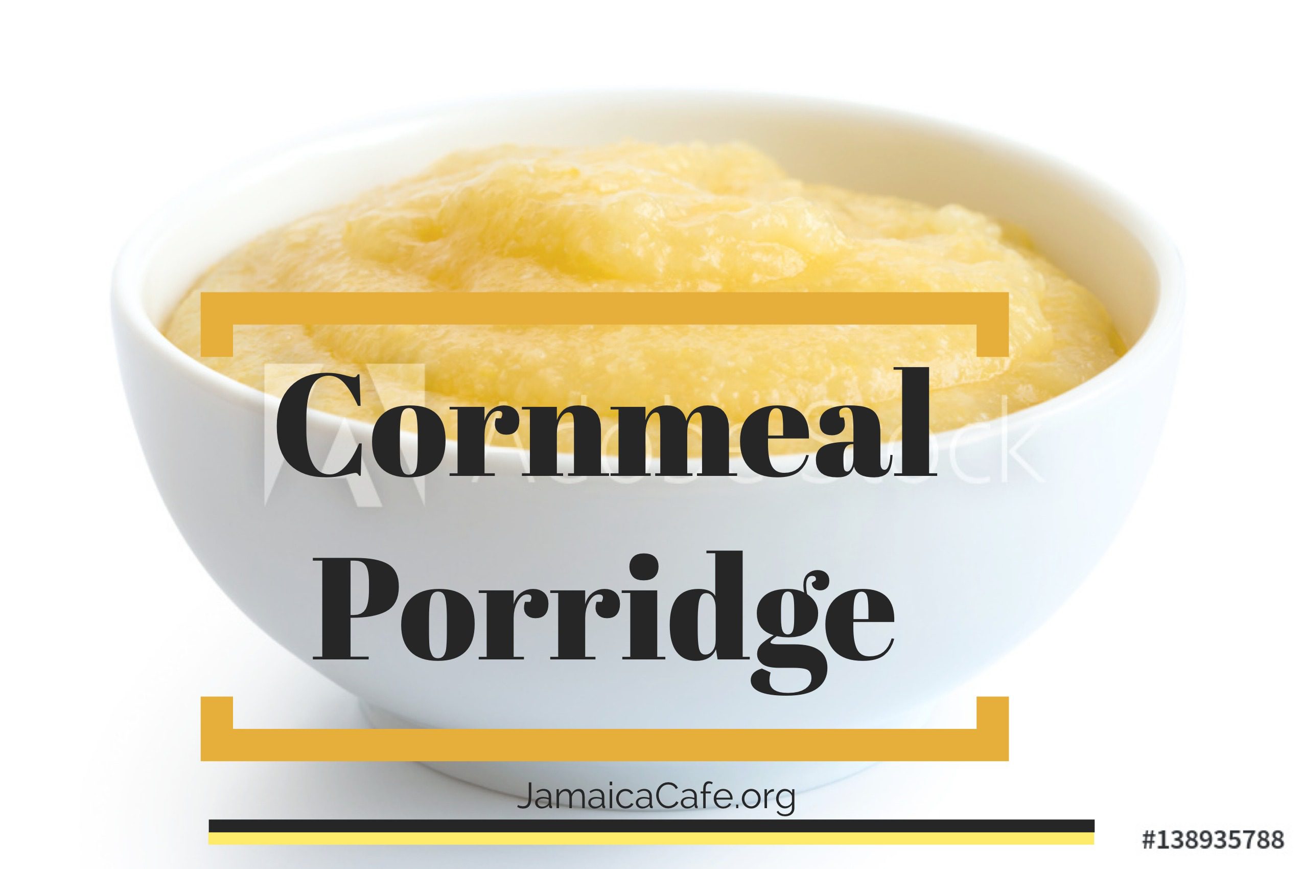 jamaican cornmeal porridge